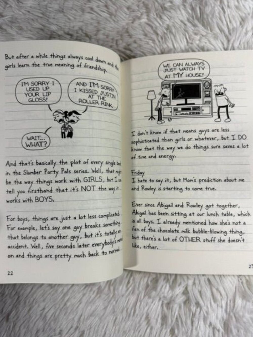 Set of 2 Diary of a Wimpy Kid The Third Wheel #7 Hard Luck #8 Books Set - Picture 11 of 15